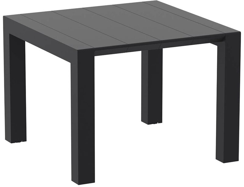 Siesta Siesta Vegas Uitschuifbare Tuintafel Small 100/140 cm Zwart