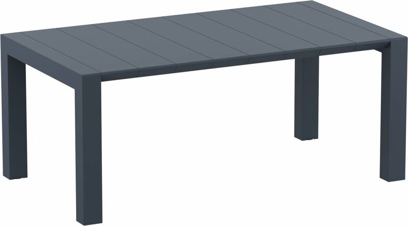 Siesta Siesta Vegas Uitschuifbare Tuintafel Medium 180/220 cm Donkergrijs