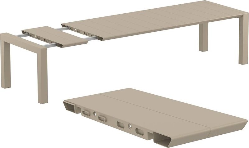 Siesta Siesta Vegas Uitschuifbare Tuintafel XL 260/300 cm Taupe