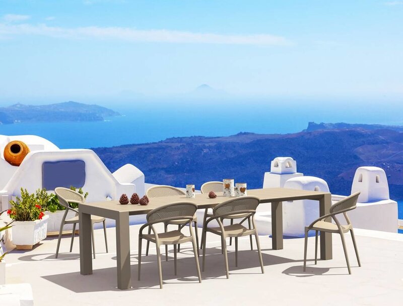 Siesta Siesta Vegas Uitschuifbare Tuintafel XL 260/300 cm Taupe
