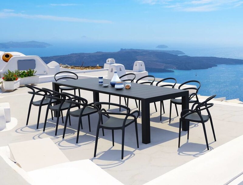 Siesta Siesta Vegas Uitschuifbare Tuintafel XL 260/300 cm Taupe