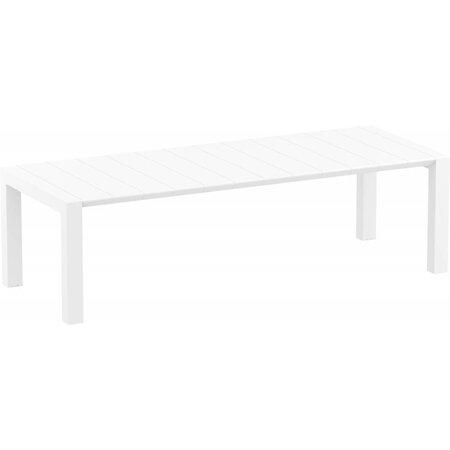 Siesta Siesta Vegas Uitschuifbare Tuintafel XL 260/300 cm Wit
