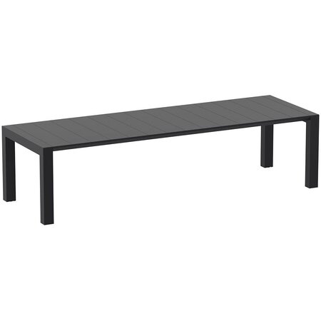 Siesta Siesta Vegas Uitschuifbare Tuintafel XL 260/300 cm Zwart