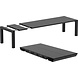 Siesta Siesta Vegas Uitschuifbare Tuintafel XL 260/300 cm Zwart Siesta Siesta Vegas Uitschuifbare Tuintafel XL 260/300 cm Zwart