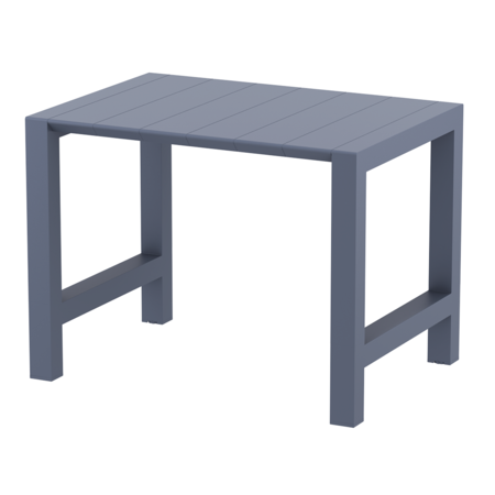 Siesta Siesta Vegas Uitschuifbare Bartafel 100/140 cm Donkergrijs