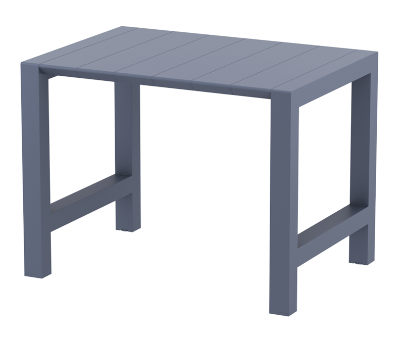 Siesta Siesta Vegas Uitschuifbare Bartafel 100/140 cm Donkergrijs