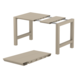 Siesta Siesta Vegas Uitschuifbare Bartafel 100/140 cm Taupe Siesta Siesta Vegas Uitschuifbare Bartafel 100/140 cm Taupe