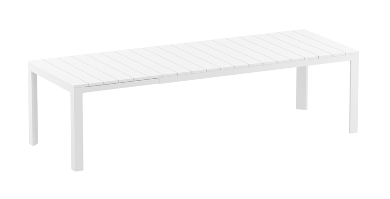 Siesta Siesta Atlantic Uitschuifbare Tuintafel XL 210/280 cm Wit