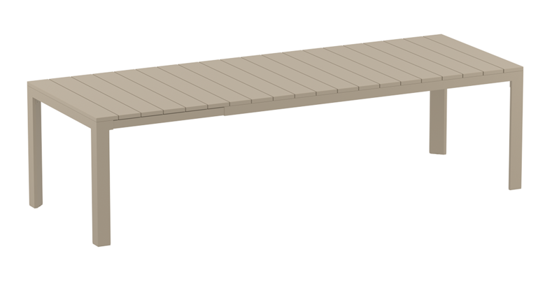 Siesta Siesta Atlantic Uitschuifbare Tuintafel XL 210/280 cm Taupe