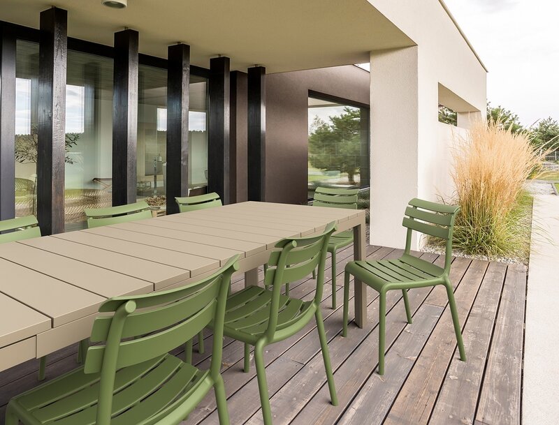 Siesta Siesta Atlantic Uitschuifbare Tuintafel XL 210/280 cm Taupe