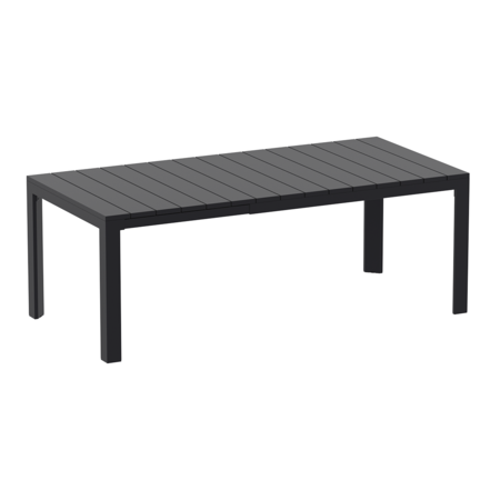 Siesta Siesta Atlantic Uitschuifbare Tuintafel Medium 140/210 cm Zwart