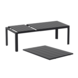 Siesta Siesta Atlantic Uitschuifbare Tuintafel Medium 140/210 cm Zwart Siesta Siesta Atlantic Uitschuifbare Tuintafel Medium 140/210 cm Zwart
