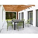 Siesta Siesta Atlantic Uitschuifbare Tuintafel Medium 140/210 cm Zwart Siesta Siesta Atlantic Uitschuifbare Tuintafel Medium 140/210 cm Zwart