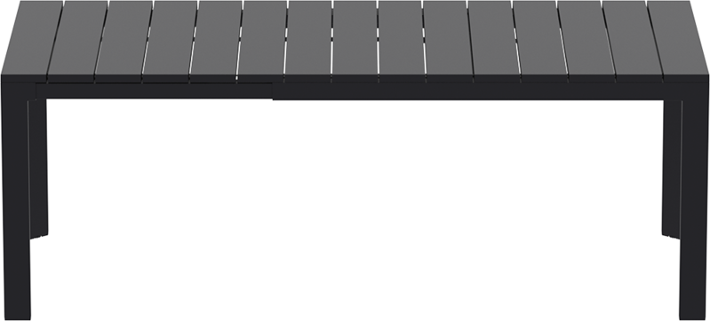 Siesta Siesta Atlantic Uitschuifbare Tuintafel Medium 140/210 cm Zwart
