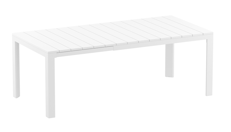 Siesta Siesta Atlantic Uitschuifbare Tuintafel Medium 140/210 cm Wit