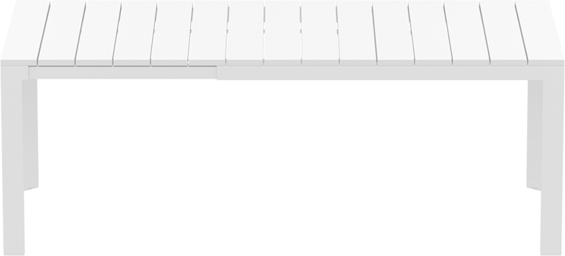 Siesta Siesta Atlantic Uitschuifbare Tuintafel Medium 140/210 cm Wit