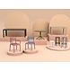 Siesta Siesta Paris Stapelbare Tuinstoel met Armleuning Taupe Siesta Siesta Paris Stapelbare Tuinstoel met Armleuning Taupe
