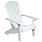 The Outsider The Outsider Milan Loungestoel Adirondack Polywood Wit