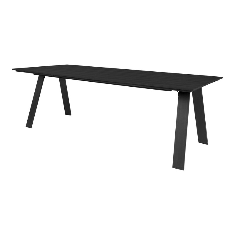 The Outsider The Outsider Hazel Tuintafel 220x100cm Polywood Zwart