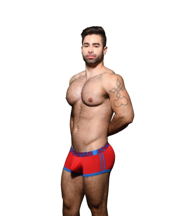 Andrew Christian CoolFlex Modal Active Boxer w/ Show-It Red