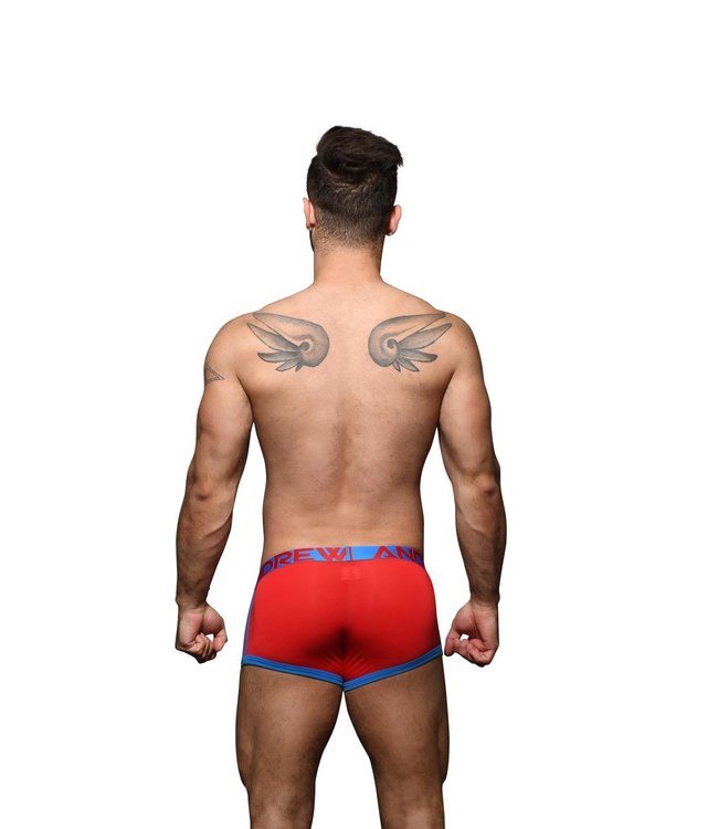 Andrew Christian CoolFlex Modal Active Boxer w/ Show-It Red