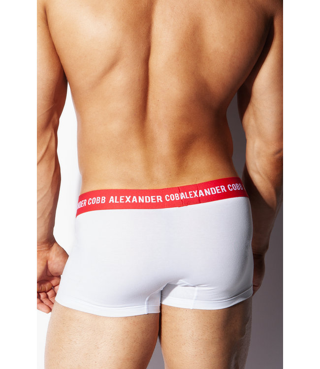 Alexander Cobb Trunk White-Red