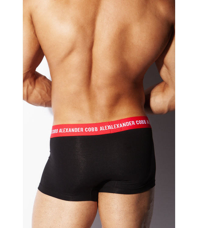 Alexander Cobb Boxer Black-Red