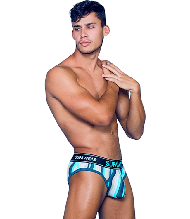 Supawear Sprint Brief Woody Bleu