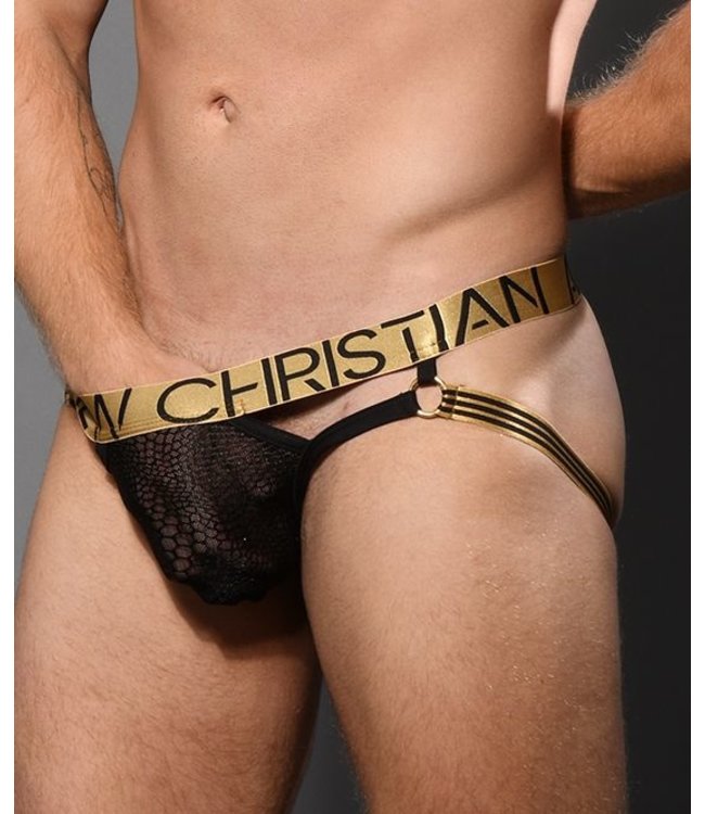 Andrew Christian Bubble Mesh Ring Jock  Almost Naked