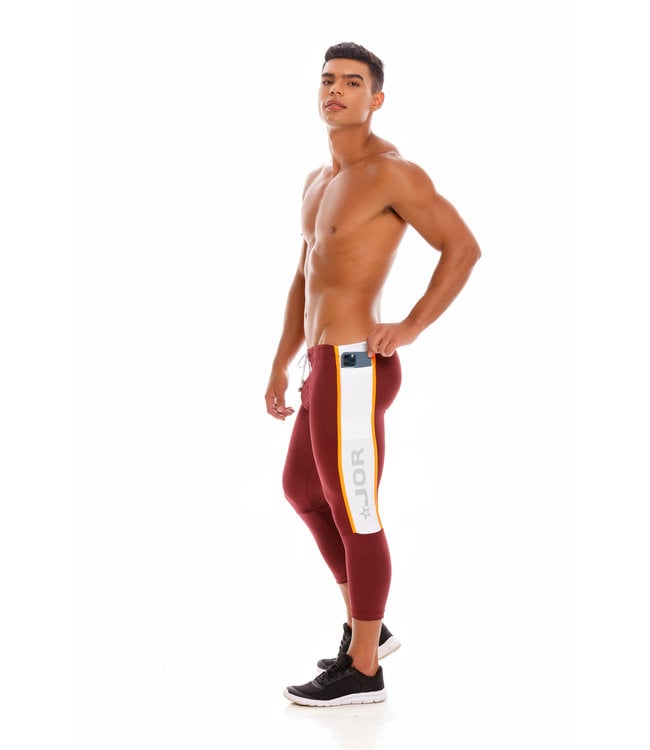 JOR Underwear Biker Long Pant Wine