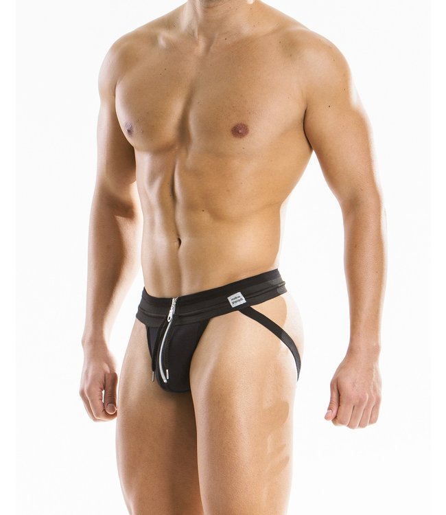 Modus Vivendi Zipper Jockstrap Black