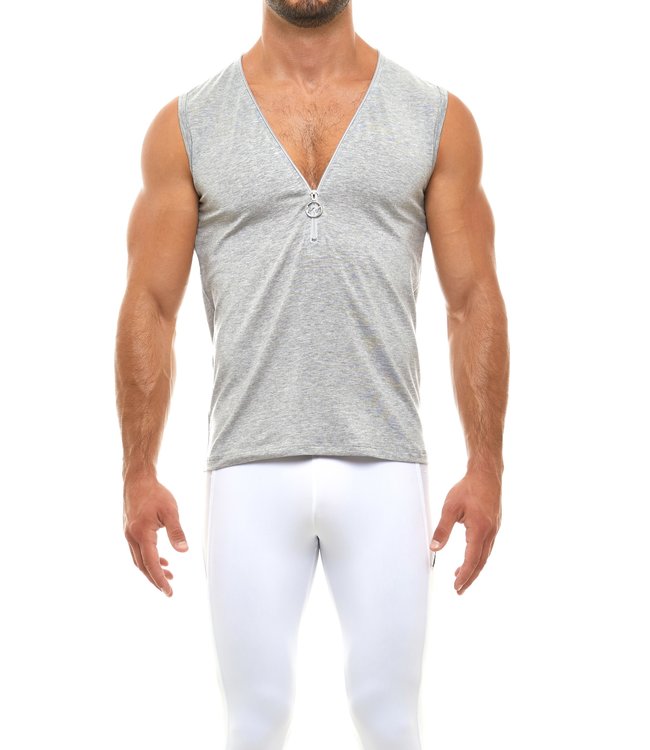 Modus Vivendi Zipper Sleeveless Grey