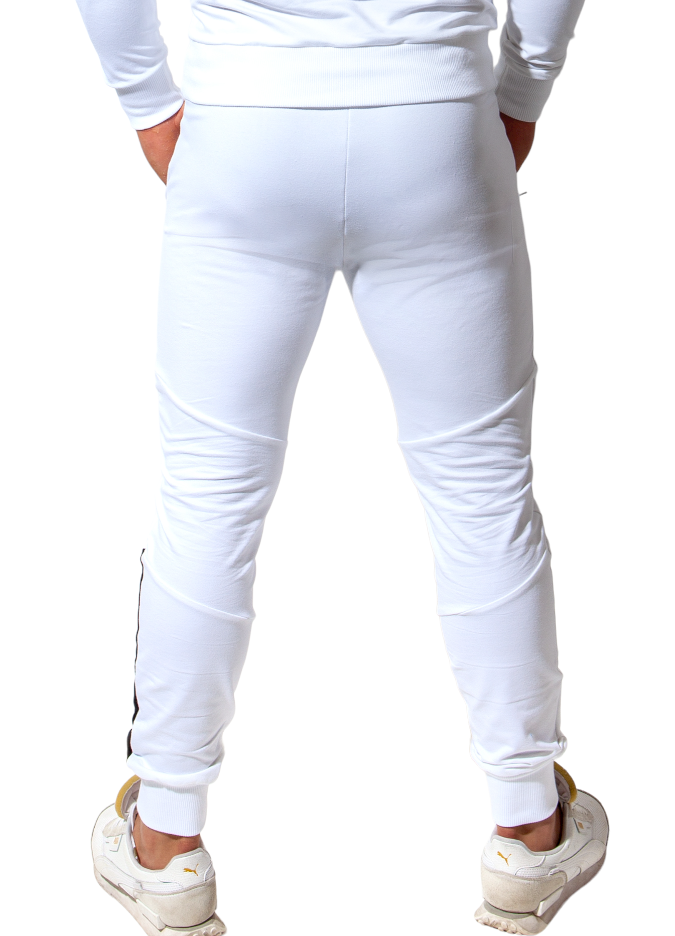 Sport Pant White Black Factory 4 Men