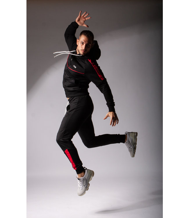 Alexander Cobb Sport Pant Black-Red