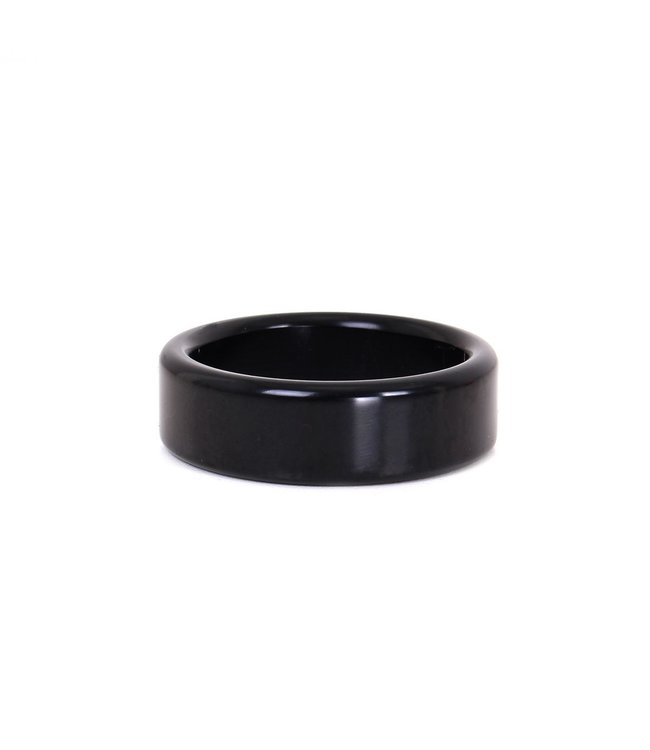 Cockring Black Aluminium
