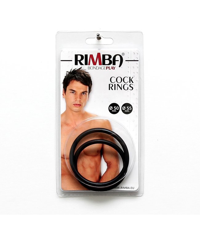 Rubber cockring set 2 stuks