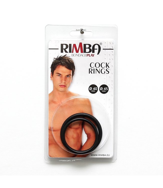 Rubber cockring set 2 stuks