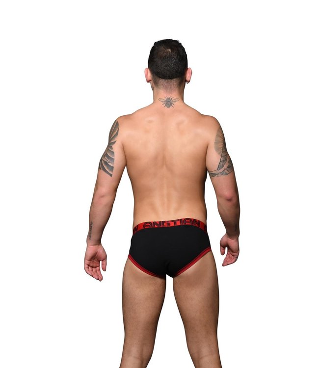 Andrew Christian CoolFlex Modal Active Slip met SHOW-IT Black