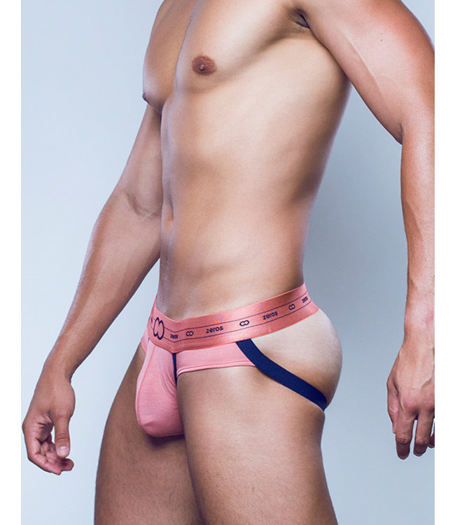 2 Eros X Series Jockstrap Underwear Rose Gold