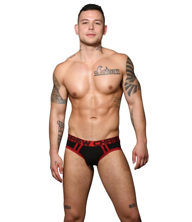 Andrew Christian CoolFlex Modal Active Slip met SHOW-IT Black