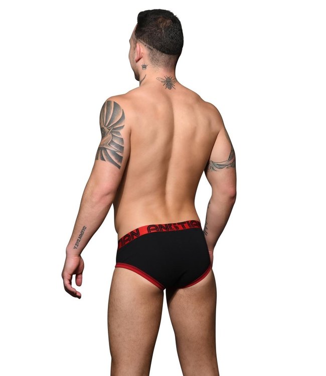 Andrew Christian CoolFlex Modal Active Slip met SHOW-IT Black