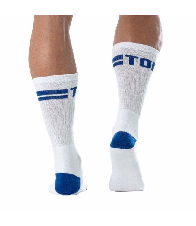 Tof Paris Witte Sportsokken Royal