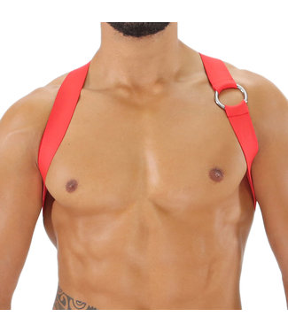 Tof Paris Party Boy Elastic Harness Red