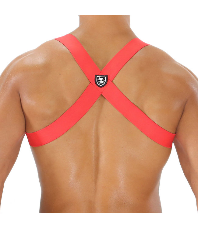 Tof Paris Party Boy Elastic Harness Red