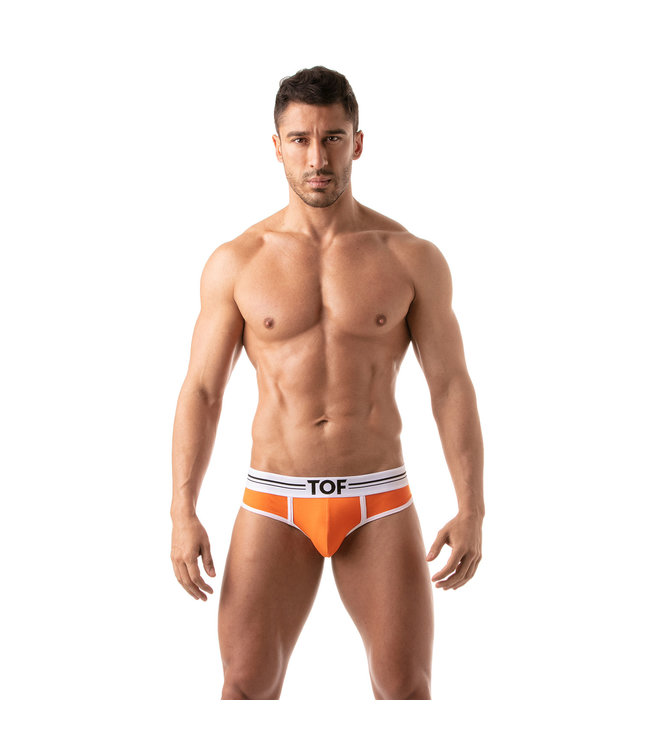 Tof Paris French Briefs Orange