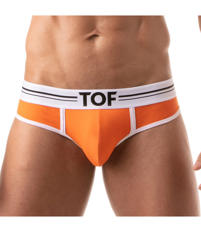 Tof Paris French Briefs Orange