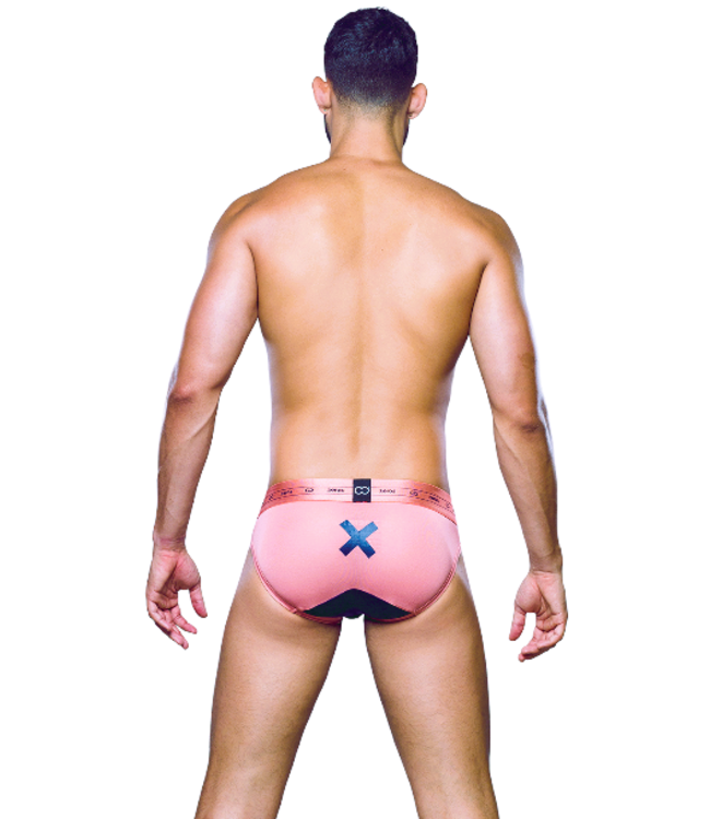 2 Eros X Series Brief Underwear Rose Gold