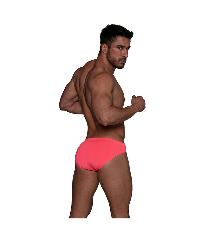 Tof Paris Neon Swim Minibriefs Pink
