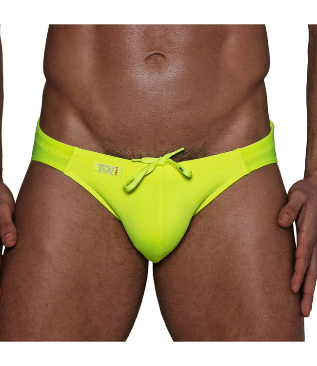 Tof Paris Neon Swim Minibriefs Yellow