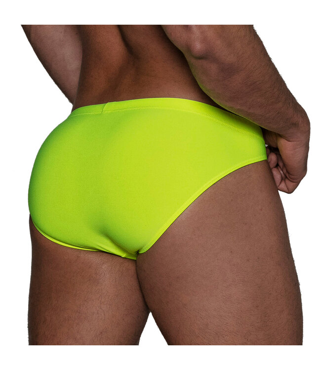 Tof Paris Neon Swim Minibriefs Yellow
